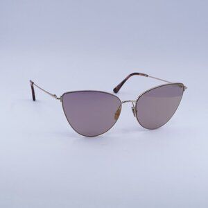 🕶️ New Tom Ford Anais 02 FT1005 28Z Sunglasses - Gold Frame, Pink Lenses